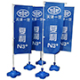 Flag Banner Printing with Water Injection